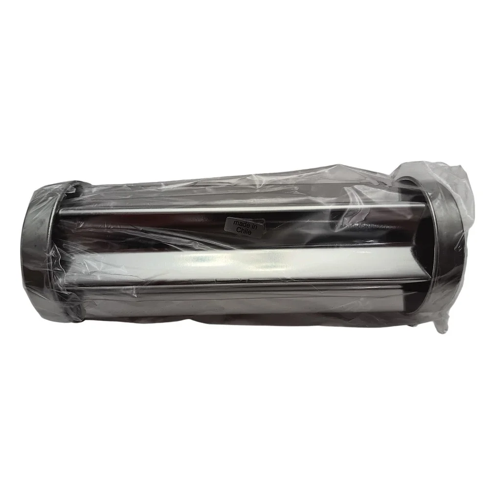 Pampered Chef Star Bread Tube 1570 Stainless Steel Baking Mold Silver New